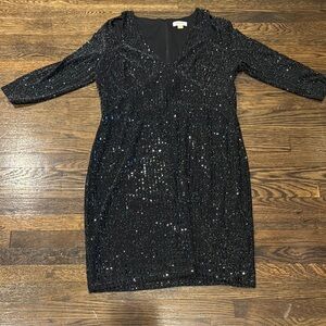 Sequin Calvin Klein cocktail dress